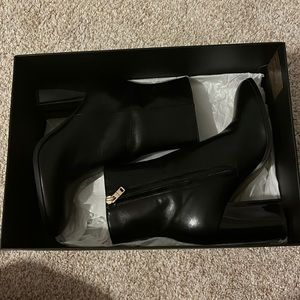 Like New Black Coach Booties Size 6.5